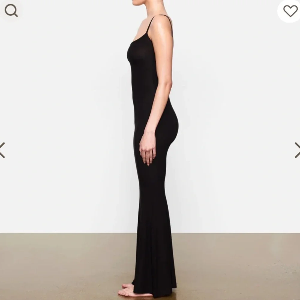 Skims SOFT LOUNGE RIBBED 
LONG SLIP DRESS NWT - Picture 4 of 5